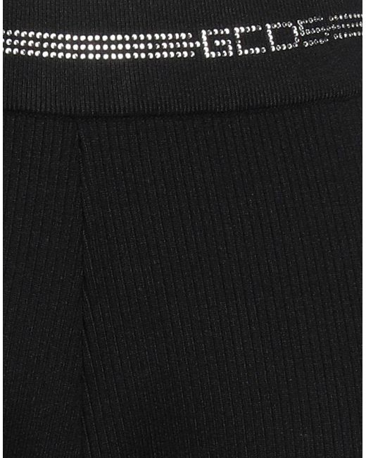Gcds Black Pants Viscose, Polyester, Polyamide