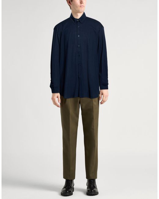 Paul & Shark Blue Shirt Cotton for men