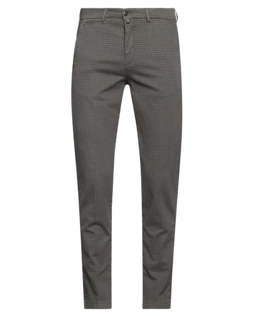 Briglia 1949 Gray Pants Cotton, Elastane for men
