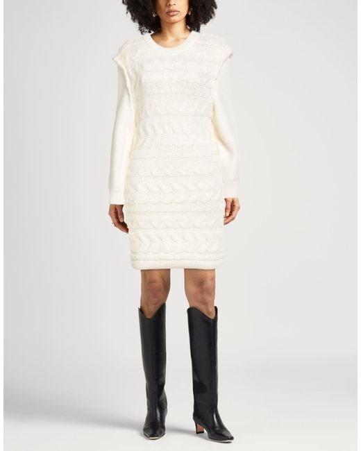 Akep White Mini Dress