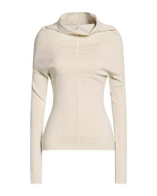 Rick Owens Natural Turtlenecks