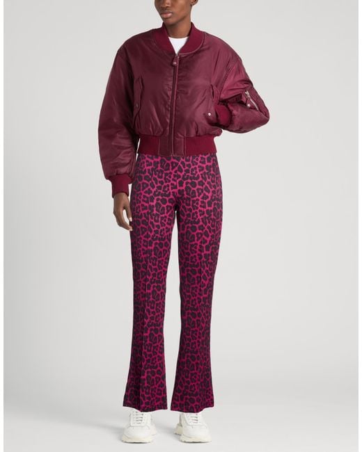 Toy G. Red Fuchsia Pants Polyester, Elastane