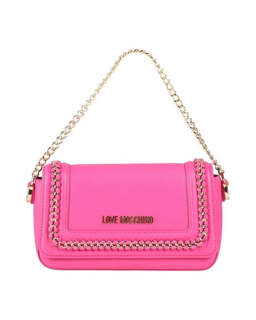 Bolso De Mano Love Moschino Para Mujer - Modelo Jc4333pp0fkc0, Talla Única, Cierre De Gancho