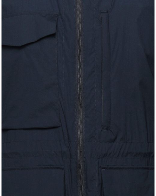 Woolrich Blue Midnight Jacket Polyamide, Elastane for men
