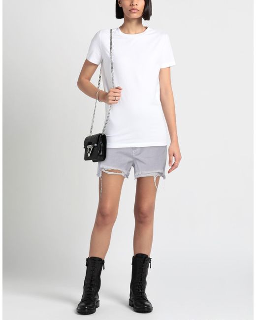 Golden Goose Deluxe Brand Gray Denim Shorts