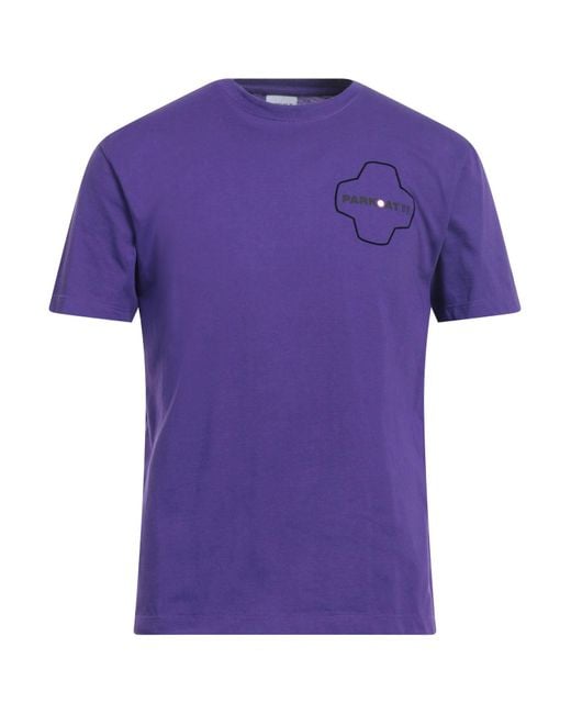 Parkoat Purple T-Shirt Cotton for men