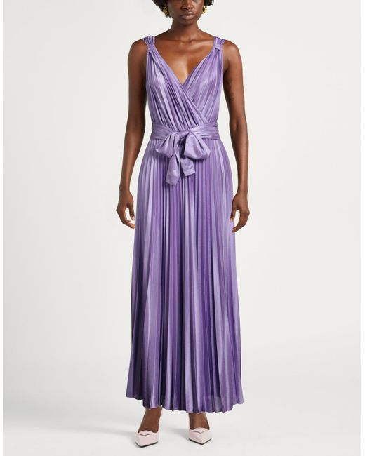 MAX&Co. Purple Maxi Dresses