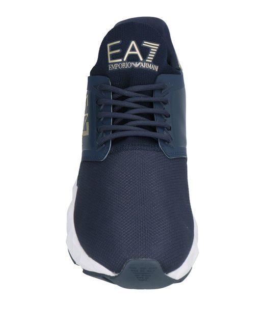 EA7 Blue Trainers for men