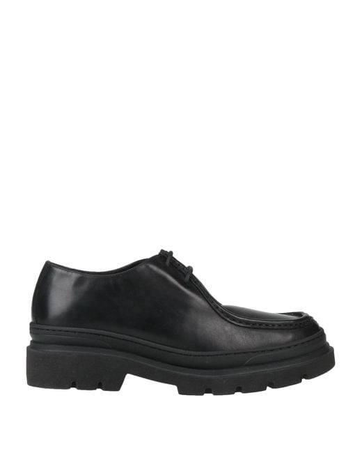 Antica Cuoieria Black Lace-up Shoes for men