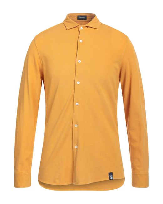 Drumohr Yellow Shirt for men