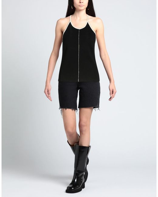 Top Sunnei de color Black
