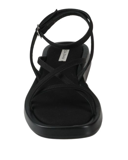 GIA RHW Black Sandals