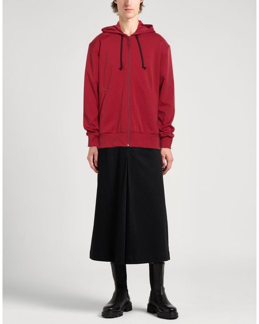 COMME DES GARÇONS PLAY Red Burgundy Sweatshirt Polyester for men