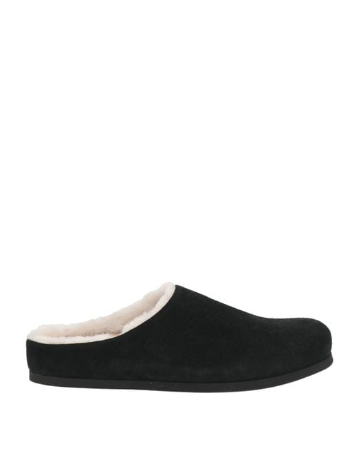 Common Projects Black Mules & Clogs Leather