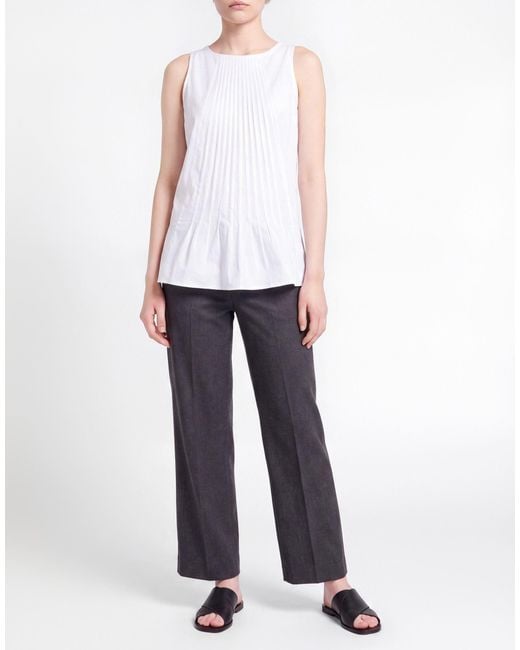Moorer White Top Cotton