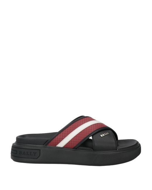 Sandalias Bally de hombre de color Black