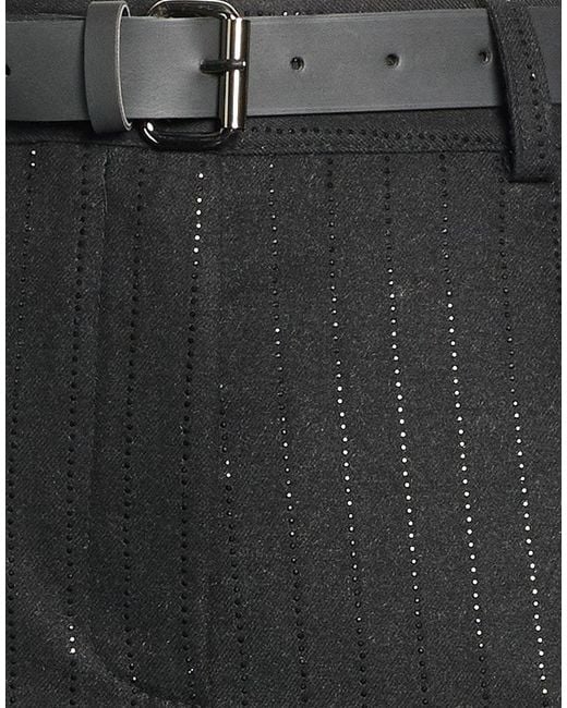 Motel Black Pants Polyester, Rayon, Polyamide