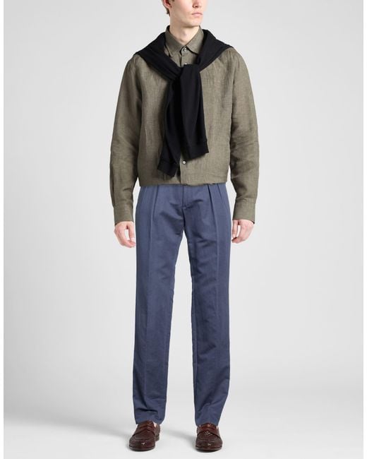 Brioni Blue Trouser for men