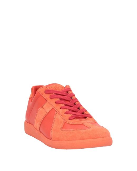 Maison Margiela Red Trainers for men