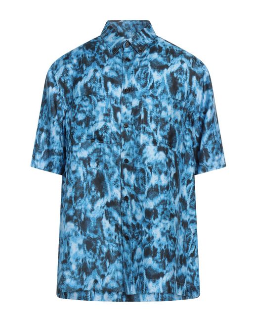 Camisa Burberry de hombre de color Blue