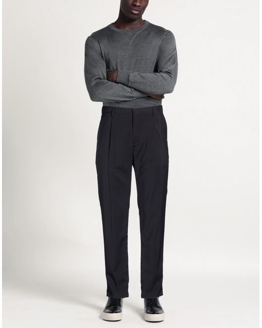 Briglia 1949 Blue Midnight Pants Virgin Wool for men