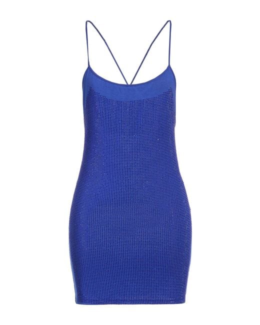 XT STUDIO Blue Mini Dresses