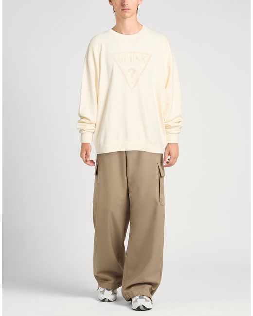 Guess White Sweatshirt for men
