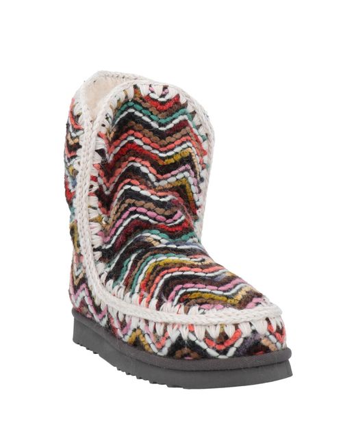 Mou Brown Ankle Boots