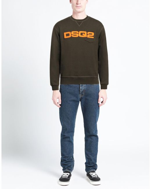 DSquared² Green Sweatshirt for men
