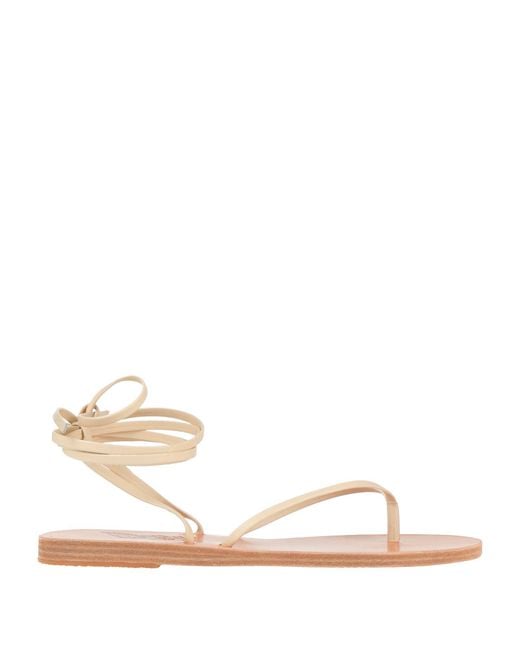 Ancient Greek Sandals Natural Thong Sandal Leather
