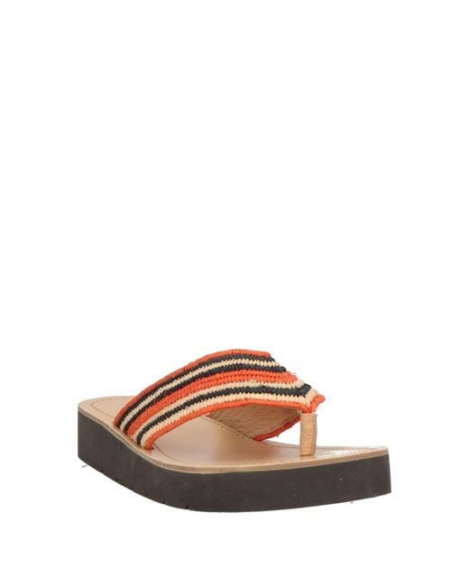 Sandalias De Dedo Gabriela Hearst de color Brown