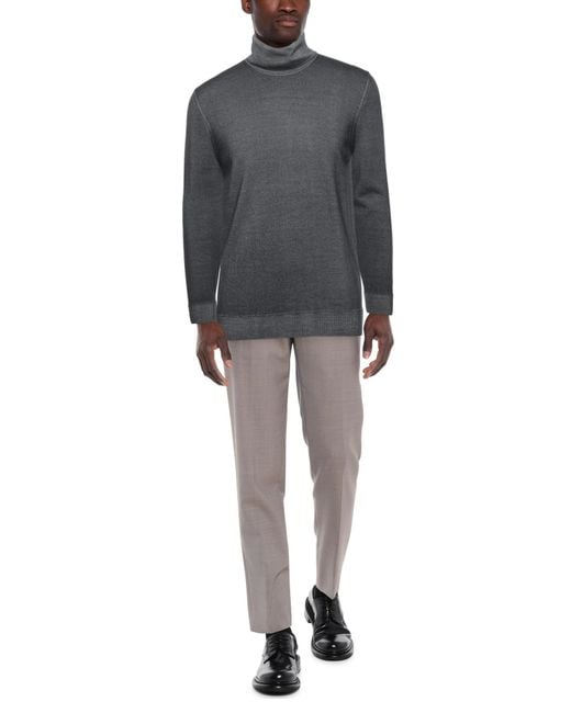 Alpha Studio Rollkragenpullover in Gray für Herren