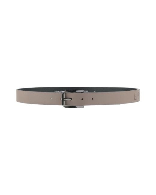 Emporio Armani White Belt for men