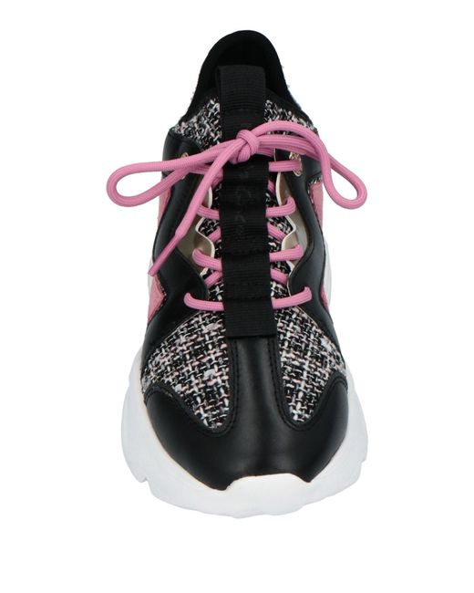Manila Grace Black Trainers