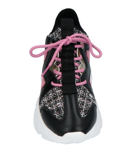 Manila Grace Black Trainers