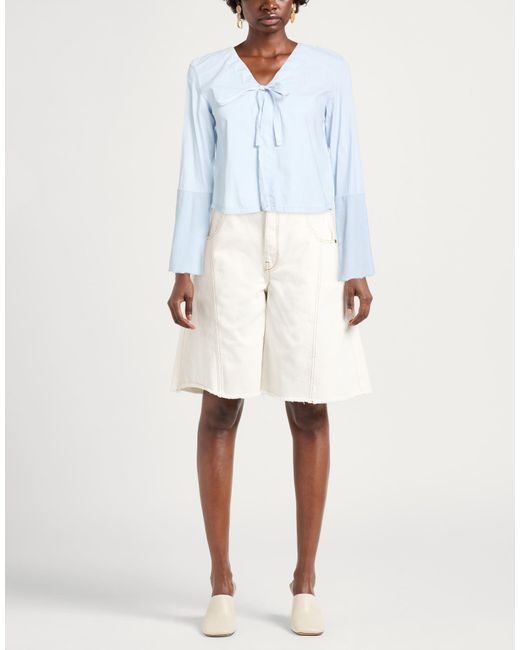 Gran Sasso Blue Sky Top Cotton, Polyamide, Elastane