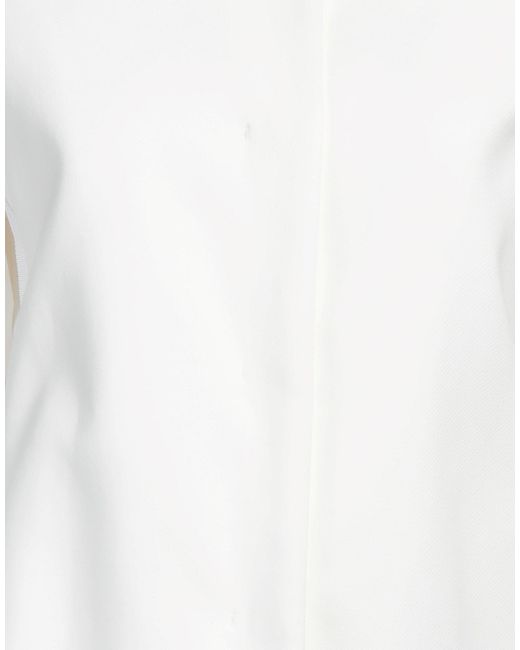 Herno White Overcoat & Trench Coat