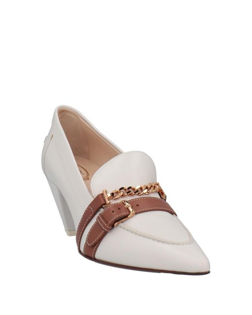 Tod's Pink Loafers