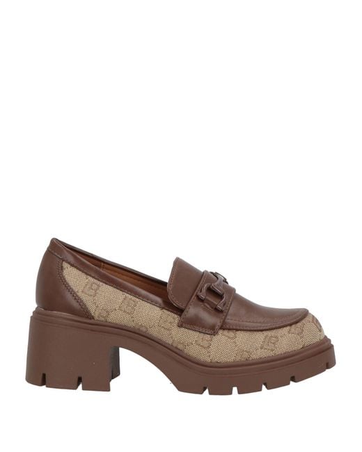 Laura Biagiotti Brown Mokassin