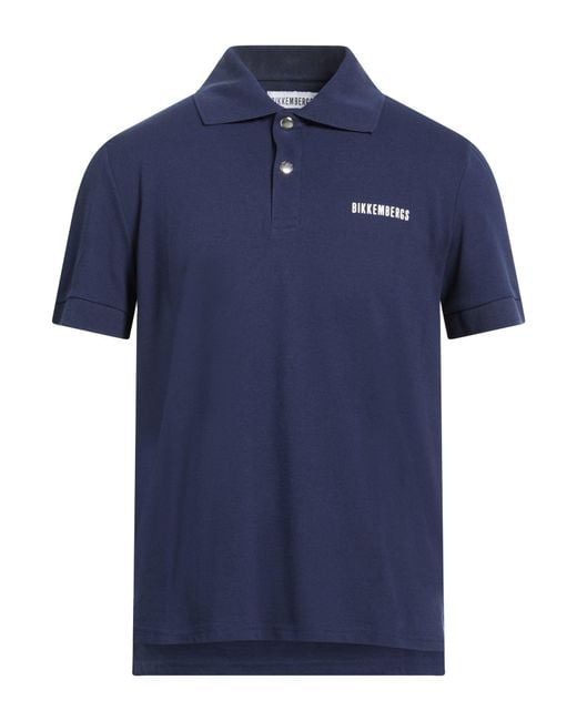 Bikkembergs Blue Polo Shirt for men