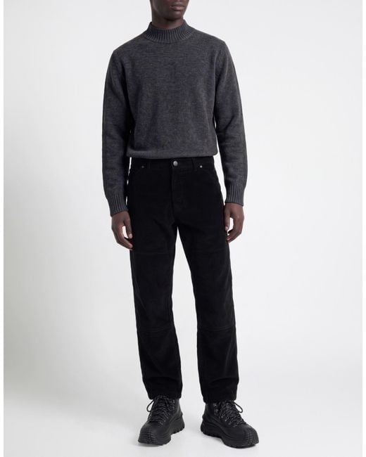 Moncler Black Pants Cotton for men