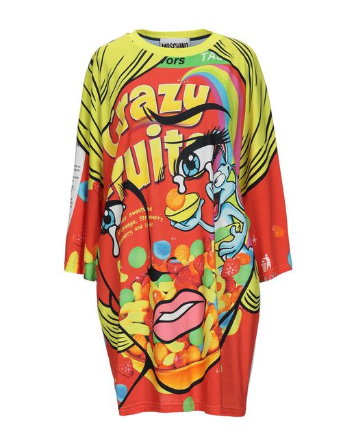 Moschino Orange Mini Dress