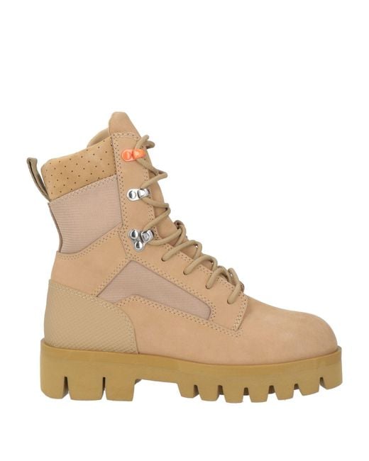 Heron Preston Natural Ankle Boots