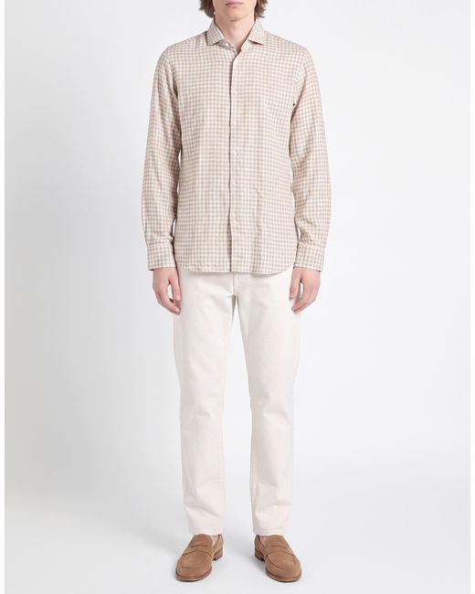 Xacus White Shirt Cotton, Lyocell for men