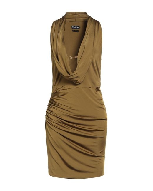 Tom Ford Natural Mini Dresses