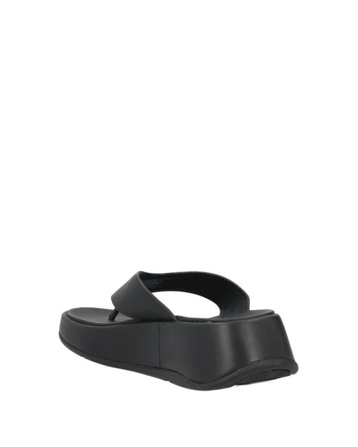 Fitflop Black Thong Sandal