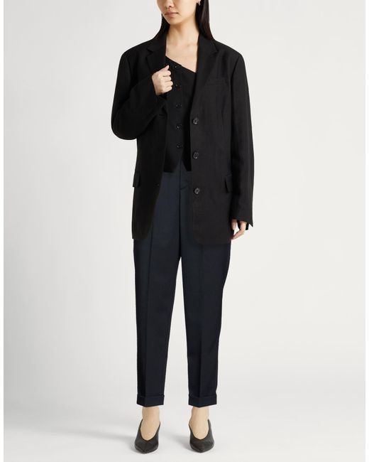 Aspesi Blue Midnight Pants Polyester, Virgin Wool, Elastane