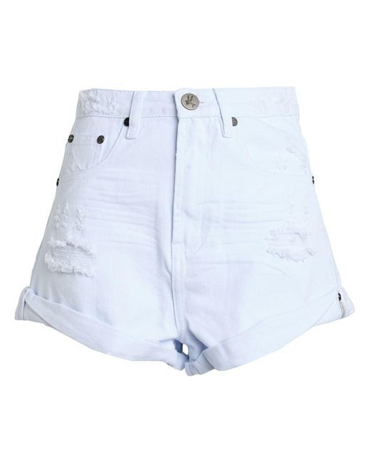 One Teaspoon Blue Denim Shorts