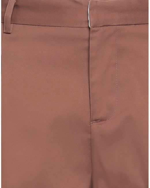 Grey Daniele Alessandrini Brown Pants for men