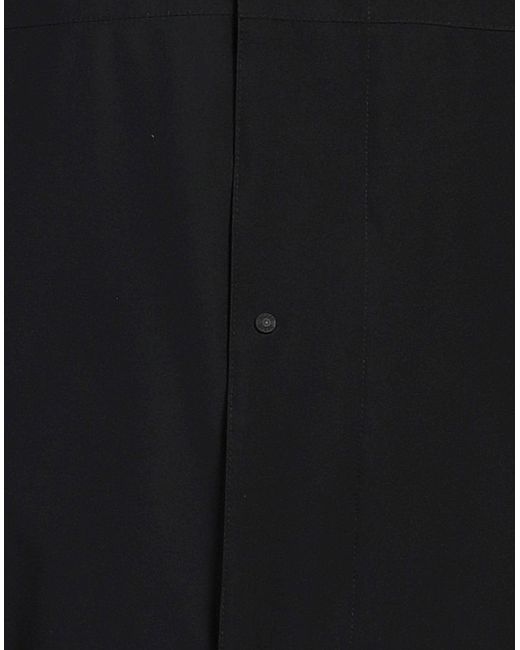 Herno Black Overcoat & Trench Coat Polyester for men